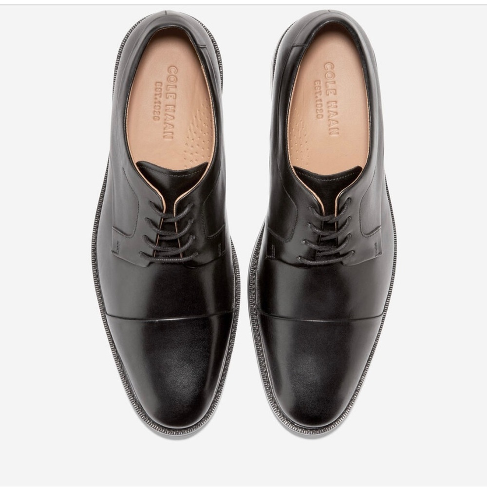 COPY - Men's Warren Cap Toe Oxford-black     NEW with Box